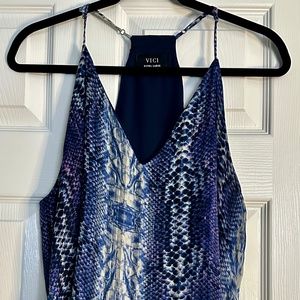 Vici Razorback Snake Pattern Top